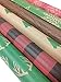 Note Card Cafe Bella Kraft Christmas Wrapping Paper | 6 Pack | 30 x 120 inch Rolls | Rustic, Minimalist Designs | Holidays, Christmas, Gifts, Presents, Exchanges, Showers | Recyclable, Biodegradable