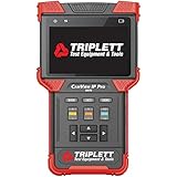 Triplett 8070 CamView IP PRO Ruggedized IP and Analog NTSC/PAL Camera Tester with Built-In DHCP Server