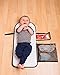 Baby Diaper Portable Changing Mat (Larger) Multiple Storage Components - LovedBimbi Changing Pad Kit For Home and Travel - Great Baby Shower Gift