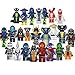 Peton Ninjago Building Blocks Toys Minifigures with Accessories for Kids Set 24Pcs