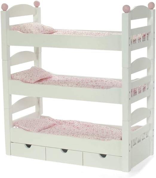 triple doll bed