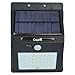 2 Pack Solar Light with Motion Sensor,CrazyFire® 16 Bright LEDs Wireless Solar Powered Motion Sensor Light for Outdoor Wall Garden Lamp Patio Deck Yard Home Driveway Stairs With Auto On/Off
