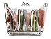 Sous Vide Rack For Anova, Nomiku, Sansaire, PolyScience All Sous Vide Cooker Immersion Circulator Cookers - Adjustable Stainless Steel, Collapsible, Even Warming - Sous Vide Rack Divider Is Heavy Duty & Rust Resistant Works With Most Sous Vide Containers