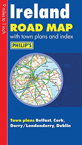 Philip's Ireland Road Map by (Paperback)