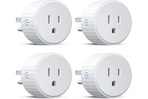 Smart Plug, WiFi Plugs Work with Alexa & Google Assistant, Smart Outlet with Timer & Group Controller, WiFi Outlet for Home, 