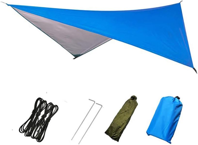 Oeeek Multifunctional Tent Footprint Camping Mat Portable Canopy Hammock Rain Fly Tent Tarp Shelter