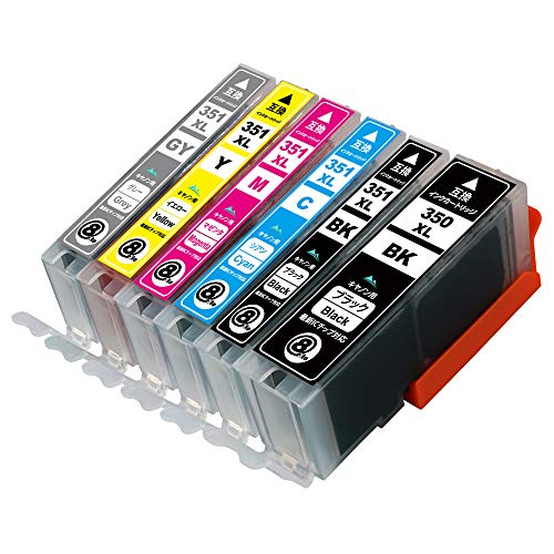 Canon BCI-350XL BCI-351XL 6色パック大容量の商品画像