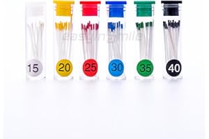 EASYTODENTA Dental Endodontic Absorbent Paper Points 02/04/06 Special Taper Root Canal Endodontic (06 Tapper 15-40 Assorted)