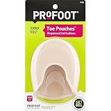 PROFOOT Toe Pouch Cushions, Women's 6-10, 1 Pair