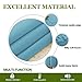NICETOWN Sliding Glass Door Curtains - Patio Door Blinds, Luxury Home Blackout Curtains for Villa/Hall, Blinds for Bedroom (Teal Blue, 100 inches x 84 inches)
