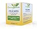 Eyecare Naturals Tea Tree Oil Eyelid Wipes with Coconut Oil - Dry Eye Wipes No Rinse, Natural Essential Oil Cleansing Eye Wipes - Daily Eyelid Makeup Remover - Box of 30 Individually Wrapped Wipes
