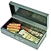 Steelmaster Cash Box with Lock, 1 Each (2212CBGY)