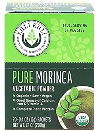 Kuli Kuli Pure Moringa Vegetable Powder, 20 Count