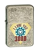 Hat Shark I Love You 3000 Metal Heart Reactor Film