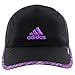 adidas Women's Adizero II Cap, Black/Shock Purple/Raffia Print, One Size