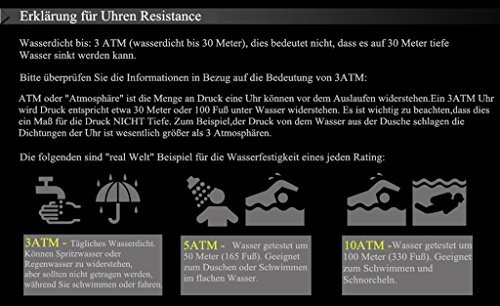 JSDDE Uhren,Elegant Frauen Armbanduhr Einfach Skala Damenuhr Echtleder Armband Rosegold Analog Qaurzuhr J626M,Schwarz