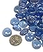 Adornment Pebbles - Blue Glass Vase or Candle Holder Filler