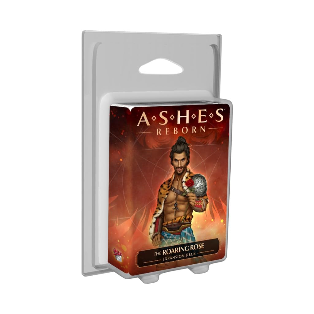 Plaid Hat Games | Ashes Reborn: The Roaring Rose Expansion | Card Game | 2 Players | Ages 14 Years | 30-120 Minutes | English