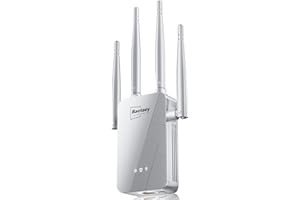 BAETAEY 2024 WiFi Extender Signal Booster for Home - up to 10000 sq.ft Coverage, Wireless Internet Repeater - Long Range WiFi Booster and Signal Amplifier w/Ethernet Port, 1-Tap Setup