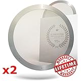 Reusable Premium Metal Filters by Slimm Filter for Use in the AeroPress Coffee Maker, Package of 2 Filters