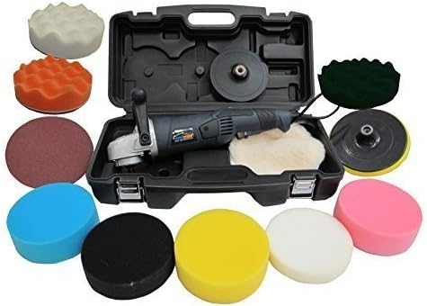 PowerStormÂ® Car Polisher Sander Buffer with Carry Case Wavy Platinum Pack by Powerstorm