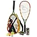 Speedminton S600 Set - Original Speed ​​Badminton / Crossminton Starter Set including 2 rackets, 3 Speeder, Speedlights, Bag