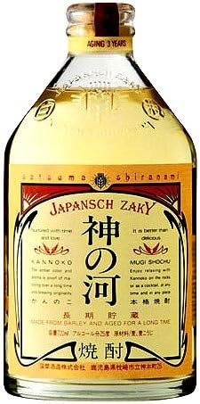 Amazon Co Jp 3本 神の河 かんのこ オーク樽3年熟成 麦焼酎 25度 7ml 3本 食品 飲料 お酒