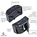 Dog Bark Collar [Early 2018] Small Large Dogs 10-120 Lbs - Shock and/or Vibration - Most Reliable and Safe No Bark Collar - 9 Sensitivity Levels - 2 Intelligent Programs - Stop Dog Barking Collar