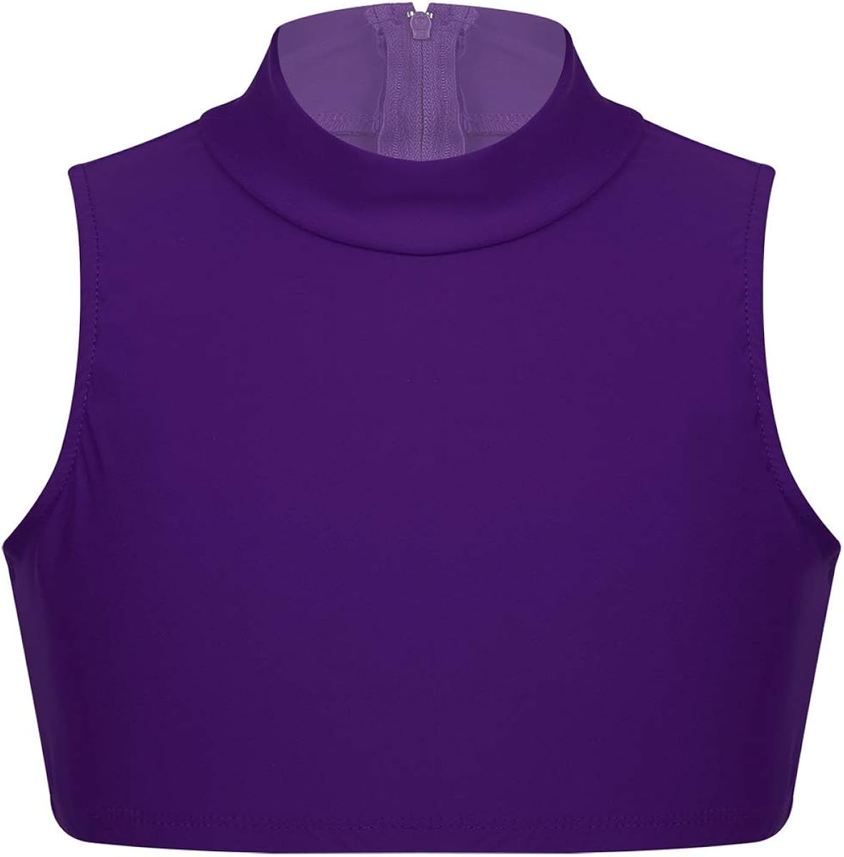 TiaoBug Kids Girls Gym Yoga Sports Bra Athletic Dance Tank Crop Tops Workout Fitness Bra Basic Activewear Dancewear: Clothing