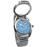 VSONE Tactile Braille Watch for Blind &amp; Visually Impaired | Blue dial with raised dots, easy feel timepiece, practical independence gift for men &amp; women