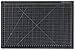 Dahle Vantage 10673 Self-Healing 5-Layer Cutting Mat Perfect for Crafts and Sewing 24" x 36" Black Mat