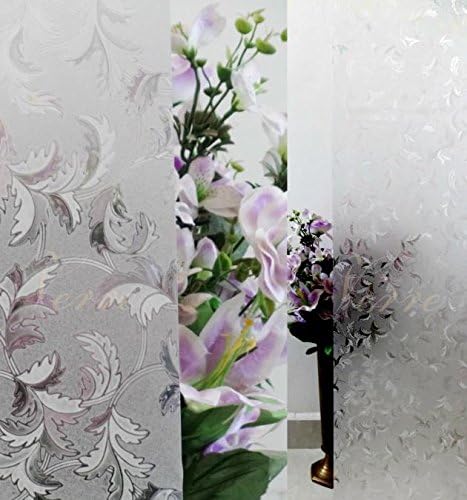 Verre Static Decorative Frosted Window Glass Film -DGF-ML001 (90cms x 270cms)