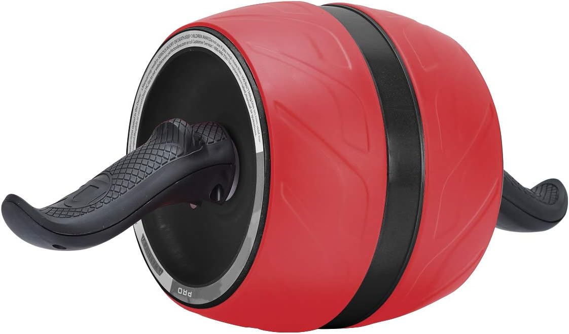 COVVY AB Carver Pro Roller,Core Workout Abdominal Stomach Muscle Fitness Exercise Training Equipment with Knee Mat Perfect Wheel Trainer for Man Woman Bodybuilding Gymnastics Home Gym