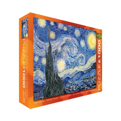 Eurographics Starry Night by Vincent Van Gogh 1000-Piece Puzzle