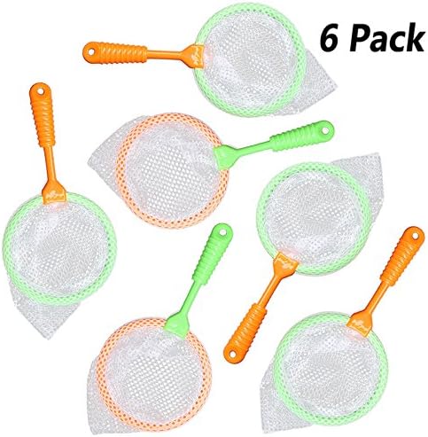 Bug Catcher Net | Insect Collecting Net Specimen Observation 6 Pack - Kids Bug Catcher Nets Exploring Insect Types Habitat