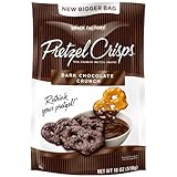 Snack Factory Pretzel Crisps Dark Chocolate Crunch, 36 Oz - (2 - 18oz Bags)