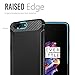 TUDIA OnePlus 5 Case, Carbon Fiber Design Lightweight [TAMM] TPU Bumper Shock Absorption Cover for OnePlus 5 (Black)