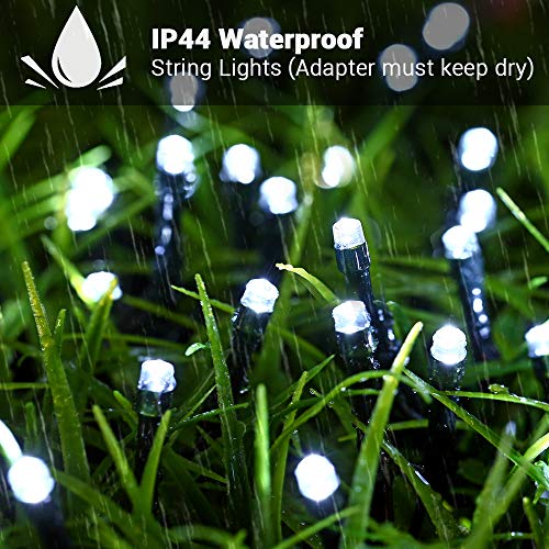 Lyhope Christmas Lights, Low Voltage 72ft 200 LED Christmas Lights