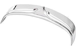 SHMTOOL Chrome Motorcycle Rear Trailing Edge Trim Rear Fender Tip For Harley Fatboy FLSTF/B 2007-2017 FLSTFBS 2016-2017