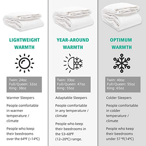 APSMILE Luxurious Goose Feathers Down Comforter California King Ultra