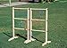 Sports Festival Premium Wooden Ladder Golf Ball Toss Game Set with 6 Bolas and Carrying Case Outdoor Back Yard Games for Family Reunion Ladderball Fun