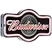 Budweiser Beer - Reproduction Vintage Advertising Marquee Sign - Battery Powered LED Neon Style Light - 17 x 10 x 3 Inches