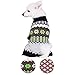 Blueberry Pet Nordic Fair Isle Unisex Dog Sweater, Back Length 16