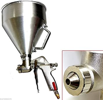 9trading Aluminum Air Hopper Gun Dry Wall Texture Sprayer Hd