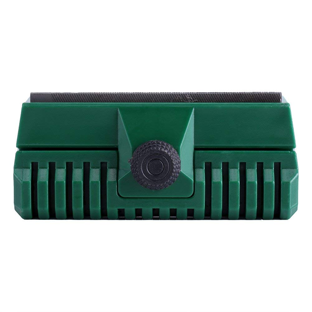 Zerodis Chainsaw Dresser,Chainsaw Guide Bar Rail Professional Chainsaw Chain Repairer Tool 11 * 6 * 4cm Universal Fine Steel Chainsaw Chain Guide Bar Rail Dresser Lawn Garden Tool