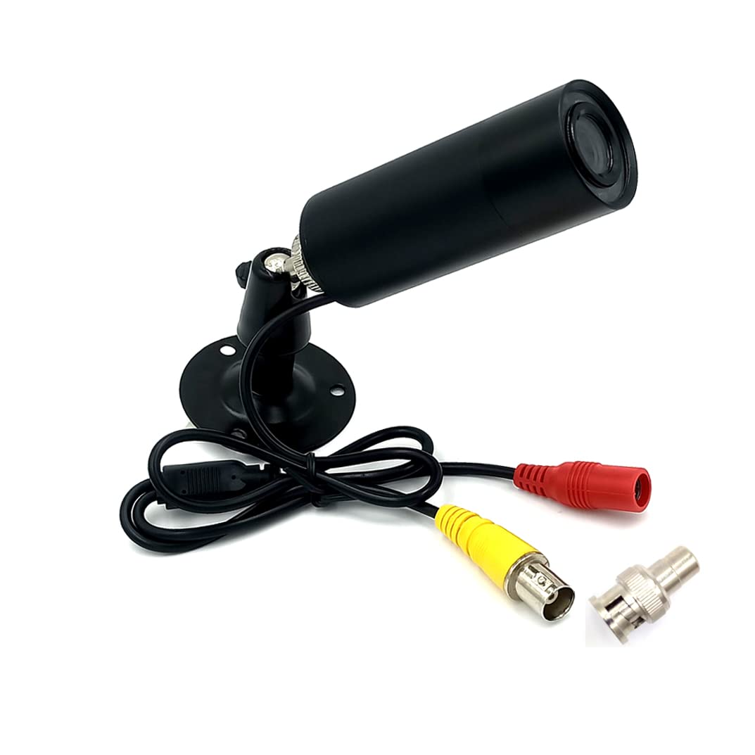 CCTV HD 1080P Starlight Mini Spy Pinhole Security Camera Mini AHD Bullet Color Camera Waterproof 3.6mm 90degree 10pcs 940nm IR LEDs Night Vision, For 1080P 4-in-1 TVI/AHD/CVI/CVBS DVR