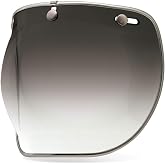 BELL 3-Snap DLX Shield, Dark Smoke Gradient, One Size
