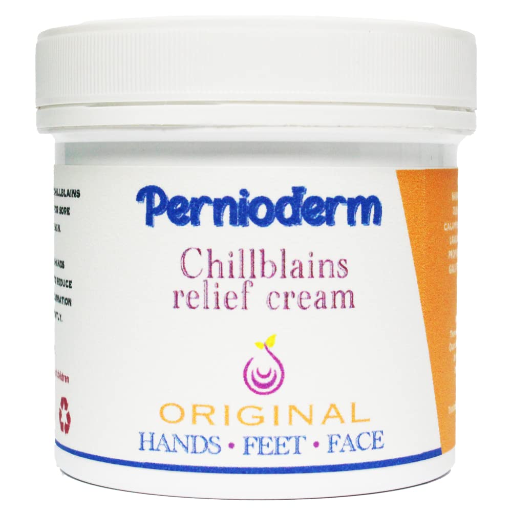 Pernioderm Chilblains Relief Cream 250ml | Soothing Calamine Cream for irritation and pain relief | Chilblains soothing cream