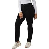 32 Degrees Women's Knit Stretch Elastic Waist Twill Pants