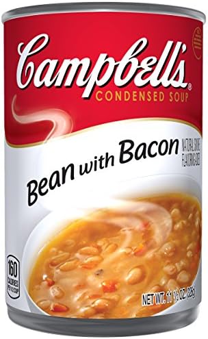 Campbell's Condensed Bean With Bacon Soup, 11.25 Ounce Can